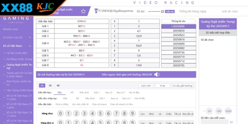 Xổ số XX88 Miền Trung